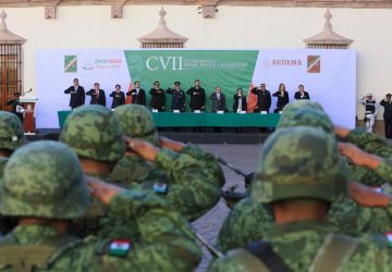 CONMEMORAN EN ZACATECAS LOS 107 AÑOS DE LA MARCHA DE LA LEALTAD DEL EJÉRCITO MEXICANO