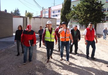 CONTINÚAN LAS PAVIMENTACIONES EN LA CAPITAL: ULISES MEJÍA HARO