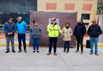 CONTINÚA ULISES MEJIA HARO CON PAVIMENTACIONES EN LA CAPITAL