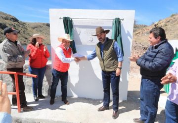 INAUGURA GOBERNADOR TELLO PRESA “LAS HUERTAS”, EN EL MUNICIPIO DE PINOS