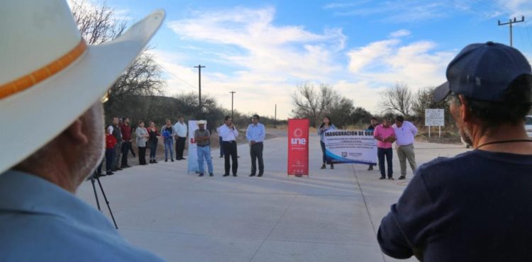 BENEFICIA UNE A JUAN ALDAMA CON OBRA PÚBLICA Y APOYOS A CUIDADORES DE PERSONAS CON DISCAPACIDAD