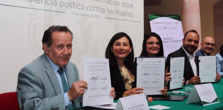 ZACATECAS, PRIMER ESTADO EN REGISTRAR DATOS DE VIOLENCIA POLÍTICA CONTRA LAS MUJERES