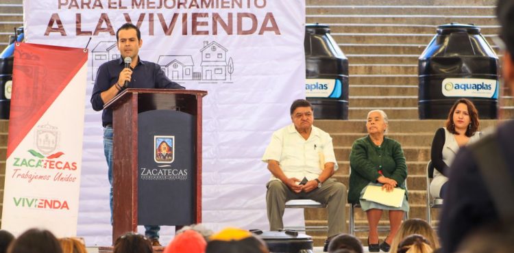 CON TRABAJO COORDINADO, MÁS APOYOS PARA LA VIVIENDA DE LAS ZACATECANAS: ULISES MEJÍA HARO