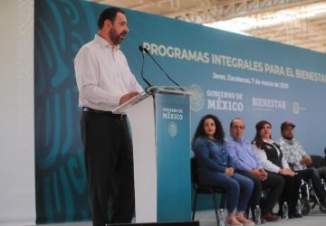 EL GOBERNADOR ALEJANDRO TELLO RECIBE EN JEREZ AL PRESIDENTE DE MÉXICO, ANDRÉS MANUEL LÓPEZ OBRADOR