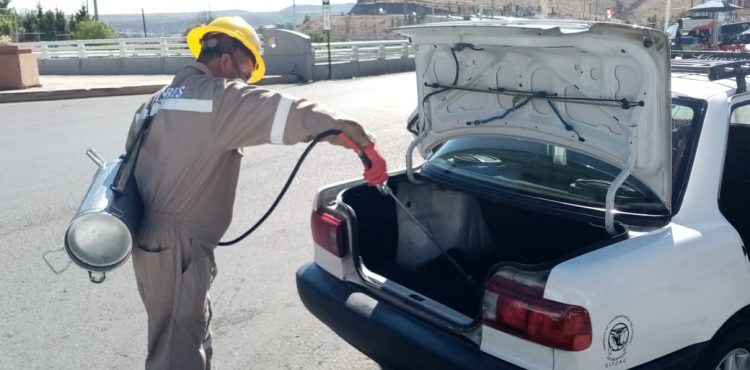 ORDENA GOBERNADOR SANITIZAR UNIDADES DEL TRANSPORTE PÚBLICO