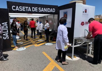 CONTINUAMOS PROMOVIENDO MEDIDAS PREVENTIVAS EN CASETAS SANITARIAS: ULISES MEJÍA HARO