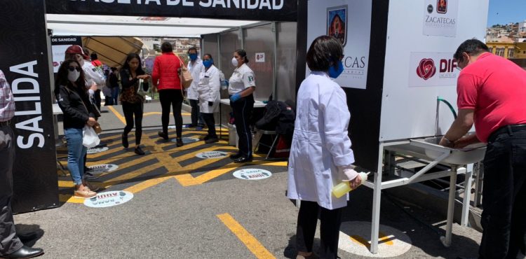 CONTINUAMOS PROMOVIENDO MEDIDAS PREVENTIVAS EN CASETAS SANITARIAS: ULISES MEJÍA HARO