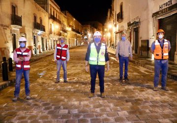 GRACIAS AL TRABAJO COORDINADO Y HONESTO SE ENTREGA CALLE ALLENDE: ULISES MEJÍA HARO