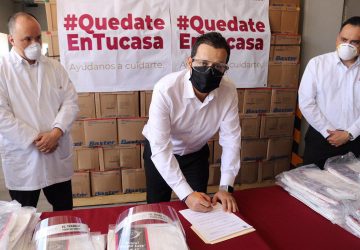 CAPITAL ZACATECANA CONTRIBUYE EN LA PROTECCIÓN DE LA SALUD DEL PERSONAL MÉDICO: ULISES MEJÍA HARO