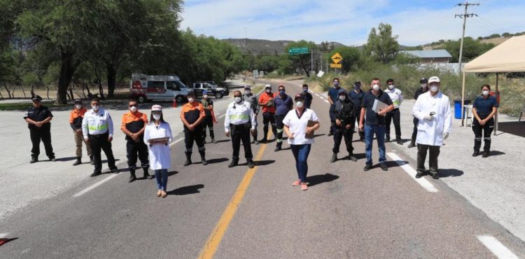 INSTALA GOBIERNO DE ALEJANDRO TELLO FILTROS DE REVISIÓN DE VIAJEROS EN LAS FRONTERAS DE ZACATECAS