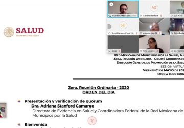 CONVOCA ULISES MEJÍA HARO A LOS ALCALDES DEL PAÍS PARA FORTALECER ESTRATEGIAS FRENTE AL COVID-19