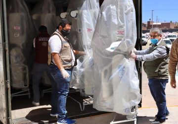 ZACATECAS RECIBE 50 CAMAS PARA ATENCIÓN HOSPITALARIA POR EL COVID-19