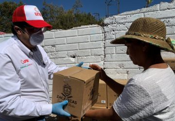 SE BENEFICIAN FAMILIAS DE CHALCHIHUITES CON APOYOS SOCIALES EMERGENTES