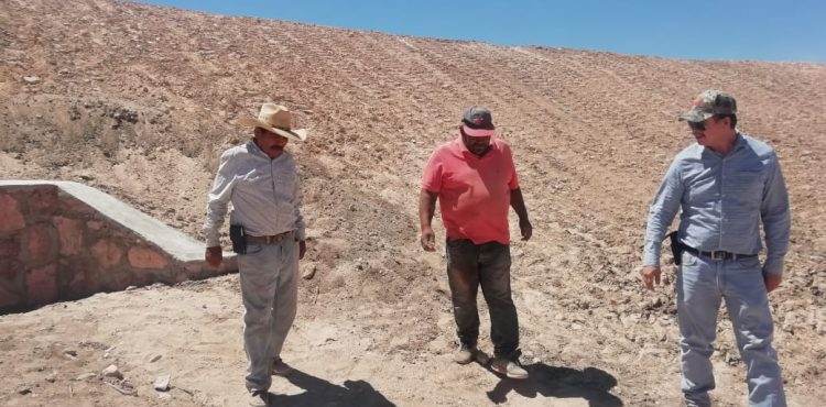 CONSTRUYEN OBRAS DE CAPTACIÓN DE AGUA PARA MITIGAR EFECTOS DE LA SEQUÍA