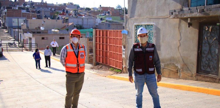 EN ZACATECAS CAPITAL CONTINÚA LA OBRA PÚBLICA: ULISES MEJÍA HARO