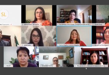 LLEVAN A CABO CONVERSATORIO VIRTUAL “VIOLENCIA POLÍTICA CONTRA LAS MUJERES FRENTE AL PROCESO ELECTORAL 2020-2021”