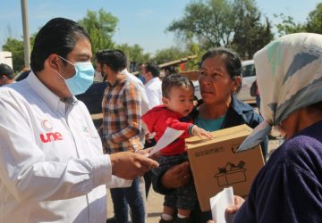 LLEVA GOBIERNO ESTATAL ALIMENTOS A HABITANTES DE RÍO FLORIDO Y SANTIAGUILLO, EN FRESNILLO