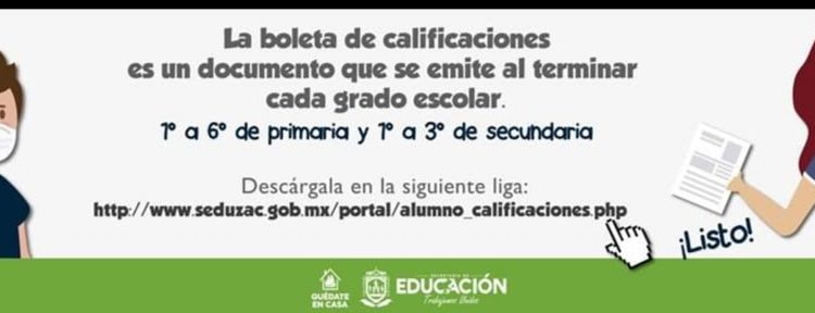 DISPONIBLES EN LÍNEA 89 MIL CERTIFICADOS Y 55 MIL BOLETAS DE CALIFICACIONES DEL CICLO ESCOLAR 2019-2020