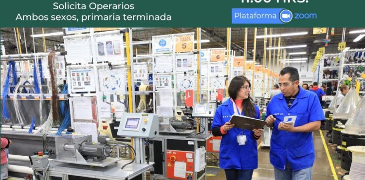 REALIZARÁ GOBIERNO ESTATAL ONCEAVA JORNADA DE RECLUTAMIENTO VIRTUAL PARA EL SECTOR MANUFACTURA