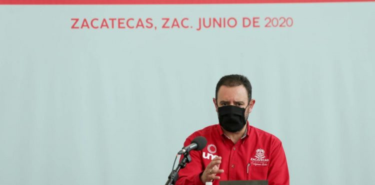 ZACATECAS, DE LOS ESTADOS QUE MEJOR HA AFRONTADO LA PANDEMIA: ALEJANDRO TELLO