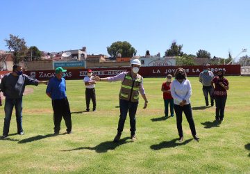 EN LA ADMINISTRACIÓN DE MEJÍA HARO, SE CONSTRUYEN Y REHABILITAN IMPORTANTES ESPACIOS DEPORTIVOS