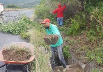 CONTINÚA GOBIERNO DE ZACATECAS CON REHABILITACIÓN Y LIMPIEZA DE VIALIDADES EN DISTINTOS MUNICIPIOS