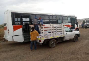 GOBIERNO ESTATAL CONTINÚA CON ACCIONES DE DESINFECCIÓN DEL TRANSPORTE PÚBLICO