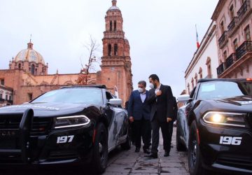 AFIRMA EL ALCALDE DE ZACATECAS, ULISES MEJÍA HARO, QUE CON ESFUERZOS COORDINADOS, CONTINÚA EL FORTALECIMIENTO DE LA SEGURIDAD PÚBLICA.