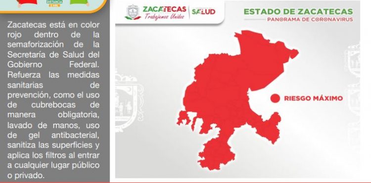 SUMA ZACATECAS OTROS 58 NUEVOS CASOS DE COVID-19