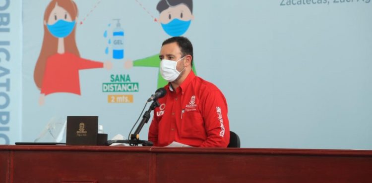 FUNDAMENTAL, PARTICIPACIÓN DE ALCALDES Y SOCIEDAD PARA CONTENER FASE CRÍTICA DE LA PANDEMIA EN ZACATECAS: TELLO