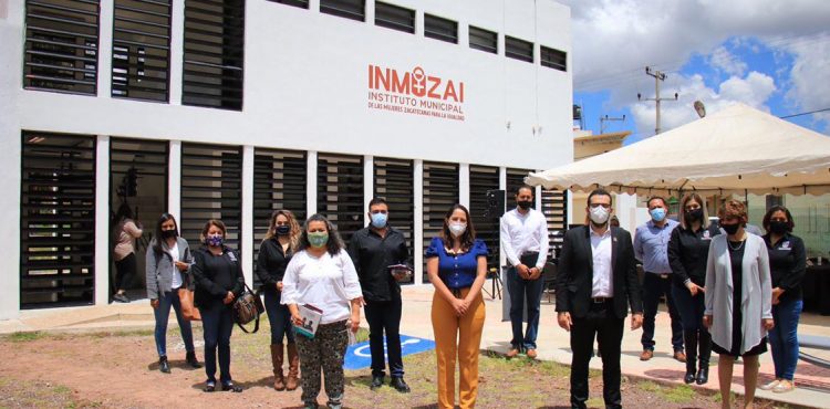 POR UNA VIDA SIN VIOLENCIA, SUPERVISA ULISES MEJÍA HARO NUEVO EDIFICIO PARA INSTITUTO DE LAS MUJERES ZACATECANAS