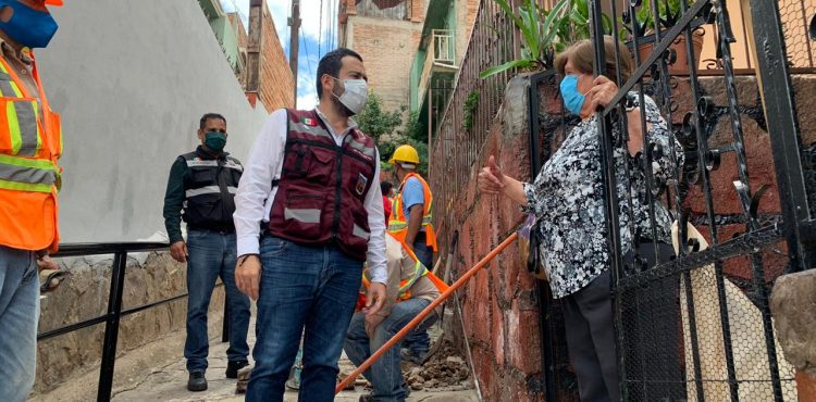 CON ACCIONES INTEGRALES, SEGUIMOS TRABAJANDO POR EL MANTENIMIENTO DE LOS BARRIOS DE LA CAPITAL: ULISES MEJÍA HARO