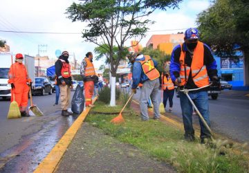 CON TRABAJO PERMANENTE, MEJORAMOS LAS PRINCIPALES VIALIDADES DE LA CAPITAL: ULISES MEJÍA HARO