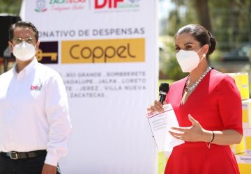 RECIBE GOBIERNO DE ZACATECAS DONACIÓN DE ALIMENTOS DE GRUPO COPPEL