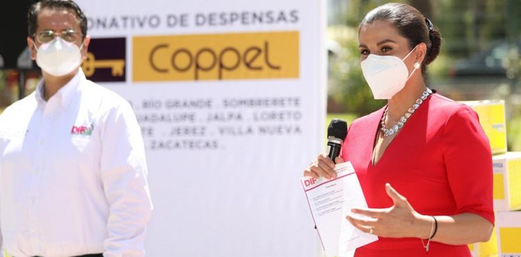 RECIBE GOBIERNO DE ZACATECAS DONACIÓN DE ALIMENTOS DE GRUPO COPPEL