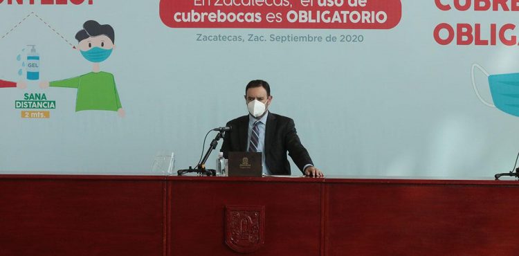 ALEJANDRO TELLO LLAMA A LA SOCIEDAD A SUMARSE PARA BAJAR EL ÍNDICE DE CONTAGIOS DE COVID-19 EN ZACATECAS