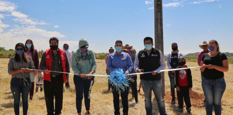 INICIA SEDESOL ELECTRIFICACIÓN EN SANTA MARÍA DE LA PAZ