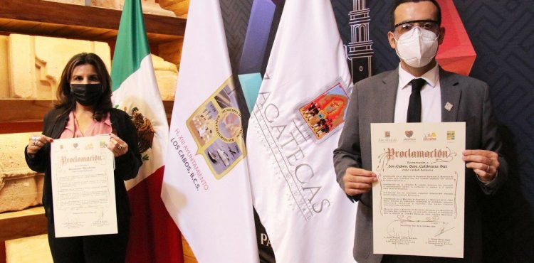 CAPITAL ZACATECANA Y MUNICIPIO DE LOS CABOS FIRMAN HERMANAMIENTO PARA LA REACTIVACIÓN ECONÓMICA POST COVID-19: ULISES MEJÍA HARO.