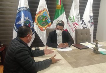 ACUERDA SECRETARÍA DE SEGURIDAD PÚBLICA TRABAJO COORDINADO CON EL MUNICIPIO DE PINOS