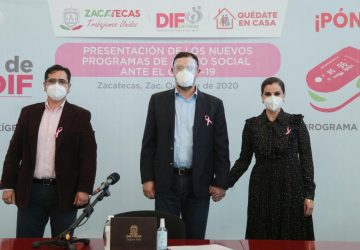 EN APOYO A PACIENTES CON COVID-19, SEDIF ZACATECAS LANZA PROGRAMAS “ESTAMOS CONTIGO” Y “ALIENTO DE VIDA DIF”