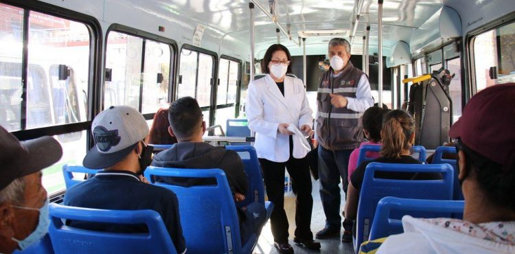 MANTENEMOS ACTIVA LA ESTRATEGIA «COVIDÍMETRO» PARA REGULAR LOS PROTOCOLOS SANITARIOS EN EL TRANSPORTE PÚBLICO: ULISES MEJÍA HARO.