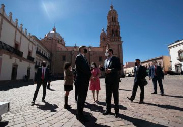 VISITA ZACATECAS EMBAJADOR DE ESTADOS UNIDOS EN MÉXICO, CHRISTOPHER LANDAU