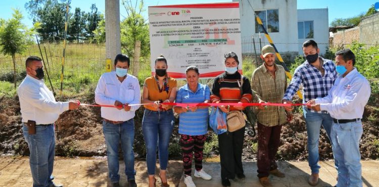 SUPERVISA ROBERTO LUÉVANO OBRAS SOCIALES EN EL SUR DE ZACATECAS