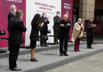 HOY SENTAMOS LAS BASES DE JUSTICIA Y DEMOCRACIA EN MATERIA LABORAL, AFIRMA PRESIDENTE LÓPEZ OBRADOR