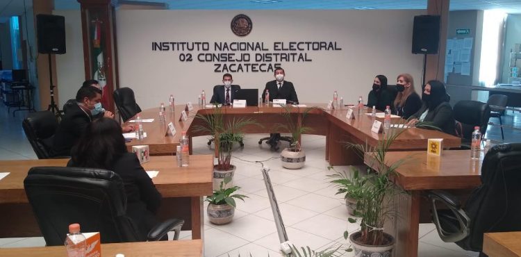 INICIAN FUNCIONES LOS CONSEJOS DISTRITALES DEL INE EN ZACATECAS