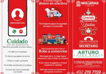 INICIA SSP CAMPAÑA DE PREVENCIÓN DEL DELITO Y DENUNCIA