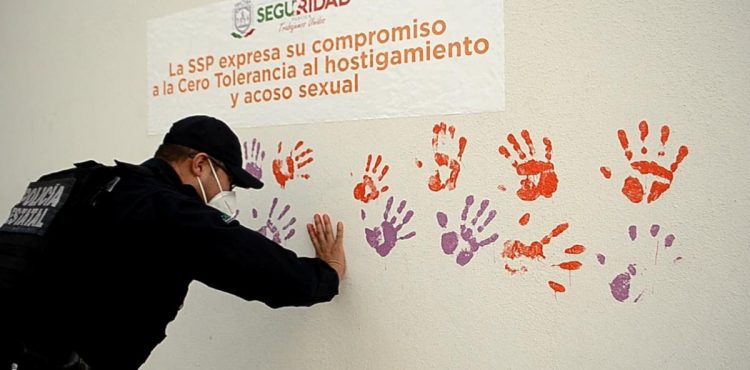 EN SECRETARÍA DE SEGURIDAD PÚBLICA, CERO TOLERANCIA AL  ACOSO Y HOSTIGAMIENTO SEXUAL