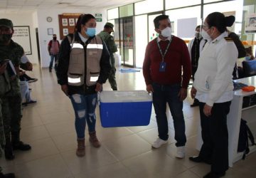 ARRIBA A ZACATECAS EMBARQUE CON 10 MIL 725 VACUNAS CONTRA COVID-19