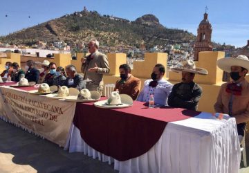 LA CHARRERÍA ZACATECANA SE SUMA AL PROYECTO DE DAVID MONREAL