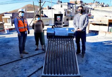 CUMPLE LA ALCALDÍA DE ZACATECAS CON CALENTADORES SOLARES PARA LAS FAMILIAS CAPITALINAS.